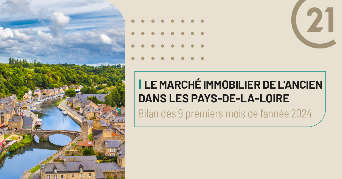 Le marché immobilier de l'ancien en Pays de la Loire